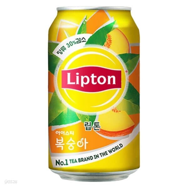 립톤 아이스티 복숭아 355ml/24캔