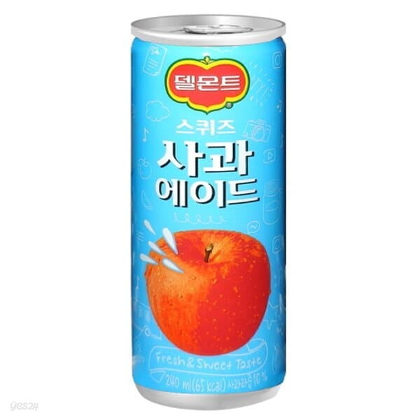 델몬트 스퀴즈 사과 240ml/30캔