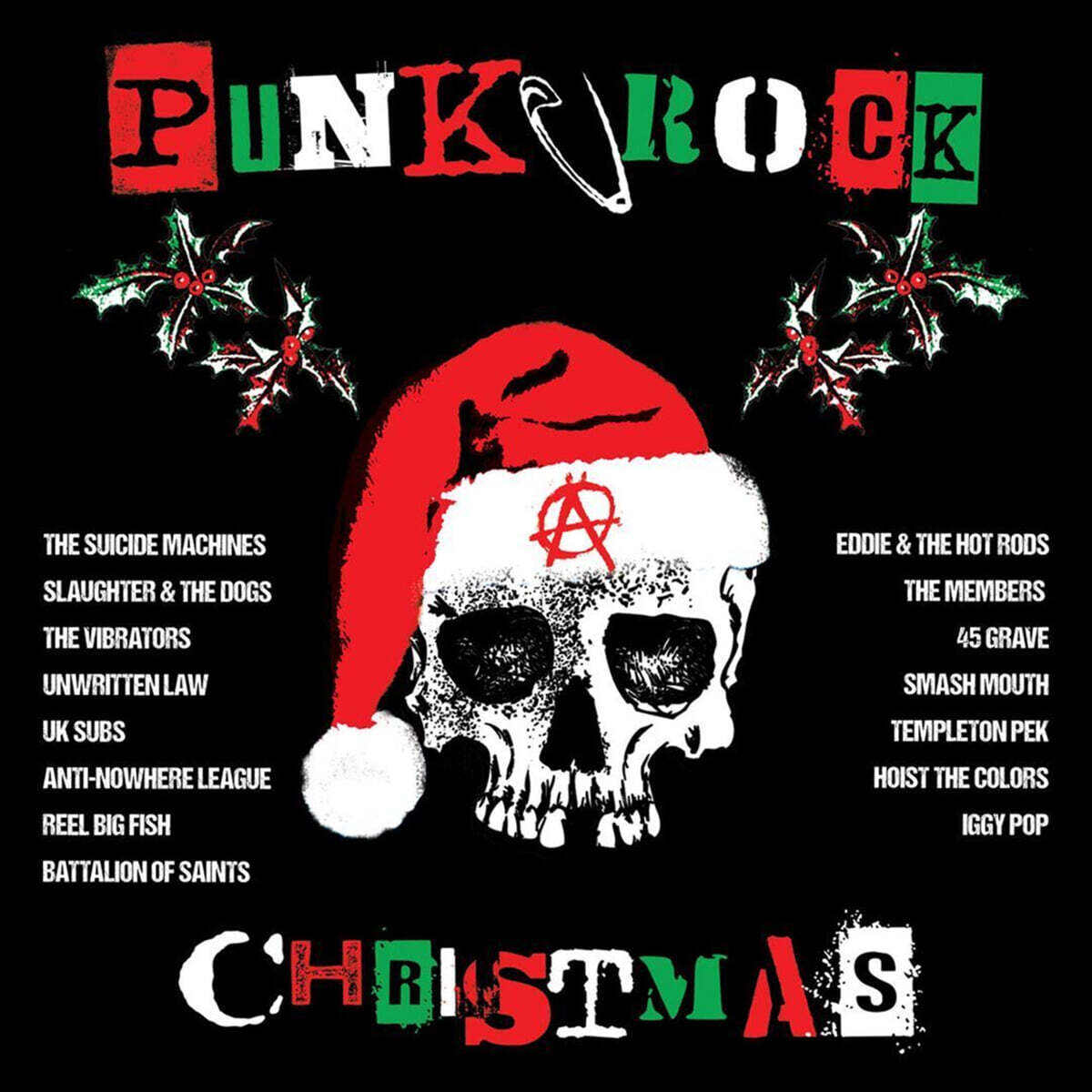 Punk Rock christmas 1집 [그린 앤 화이트 스플래터 컬러 LP] - 예스24