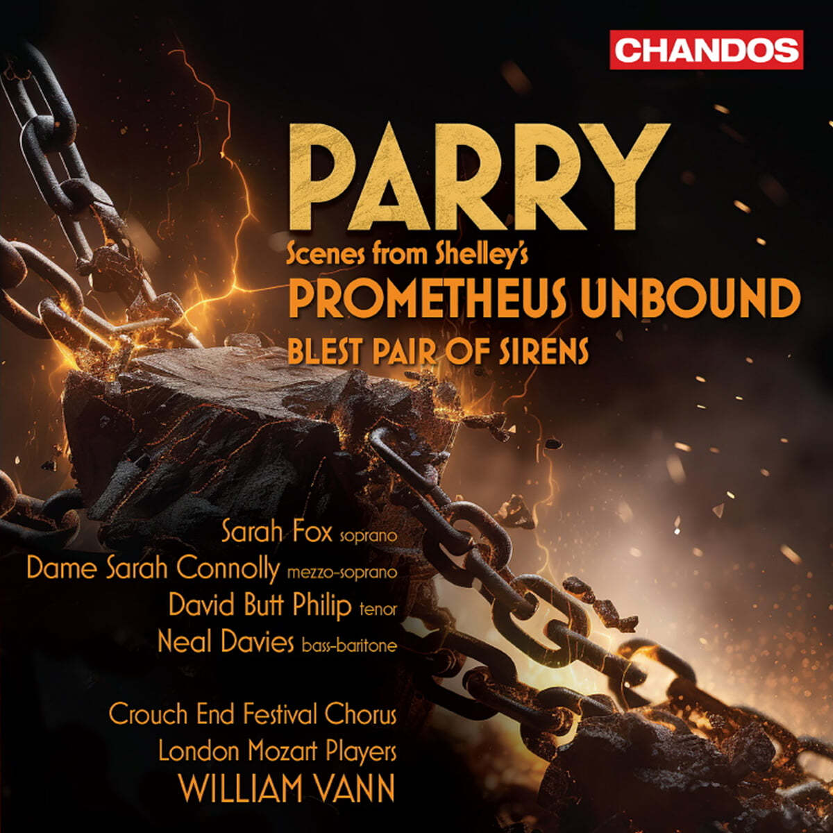 William Vann 패리: 셸리의 `사슬에서 풀린 프로메테우스` 장면들 (Hubert Parry: Scenes From Shelley's `Prometheus Unbound`)