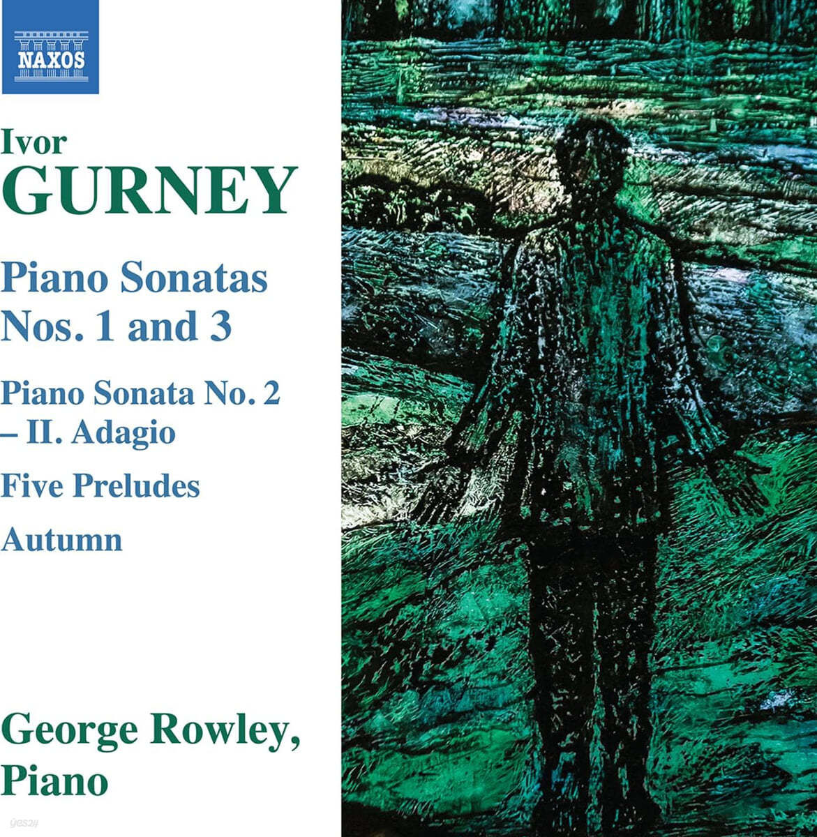 George Rowley 이보르 거니: 피아노 작품집 (Gurney: Piano Sonatas Nos. 1 & 3) 