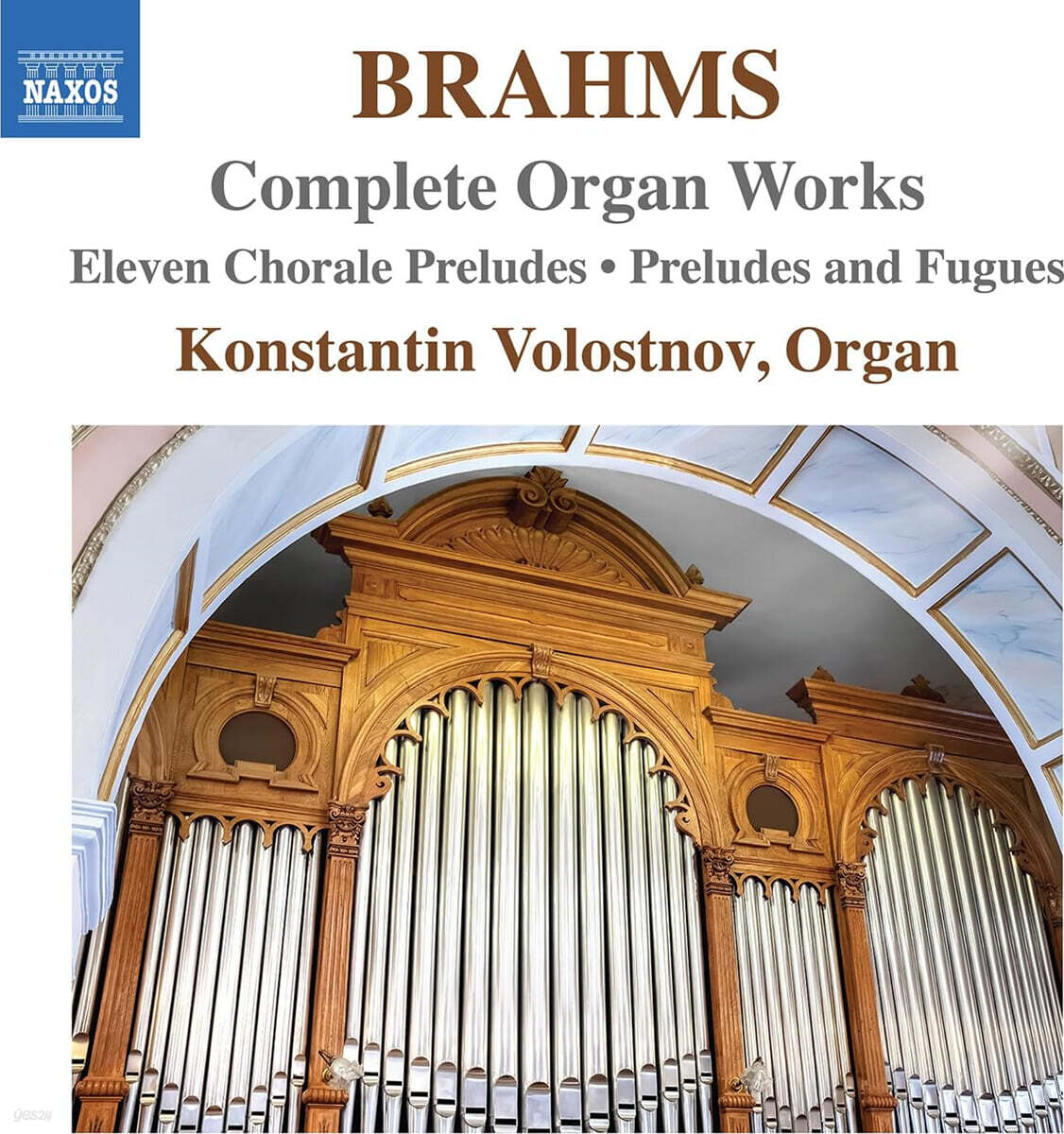 Konstantin Volostnov 브람스: 오르간 작품 전집 (Brahms: Complete Organ Works)