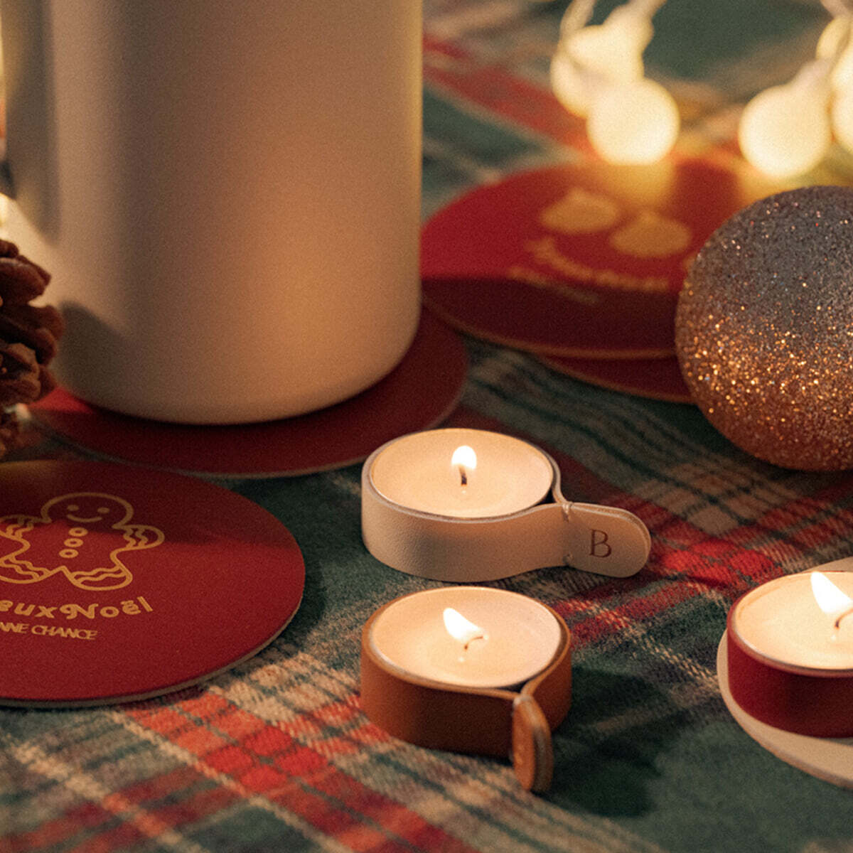 [그래잡화점] [풀패키지] 캔들/홀더1P+인센스홀더1P+코스터2종 패키지 (코스터 그림 랜덤)