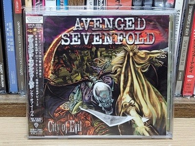 (일본반 / 썸머소닉 한정반 / 커버아트 스티커 포함) Avenged Sevenfold - City of Evil