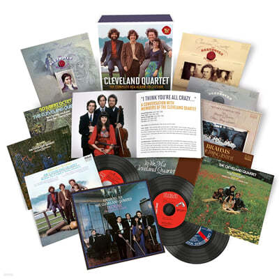 Cleveland Quartet 클리블랜드 현악 사중주단 RCA 녹음 모음집 (The Complete RCA Album Collection)