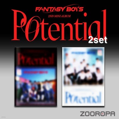 [미개봉/2종세트] FANTASY BOYS 판타지보이즈 Potential 미니앨범 2집