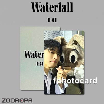 [새상품/A 포토카드] 비아이 B.I WATERFALL (정품/뮤직코리아)
