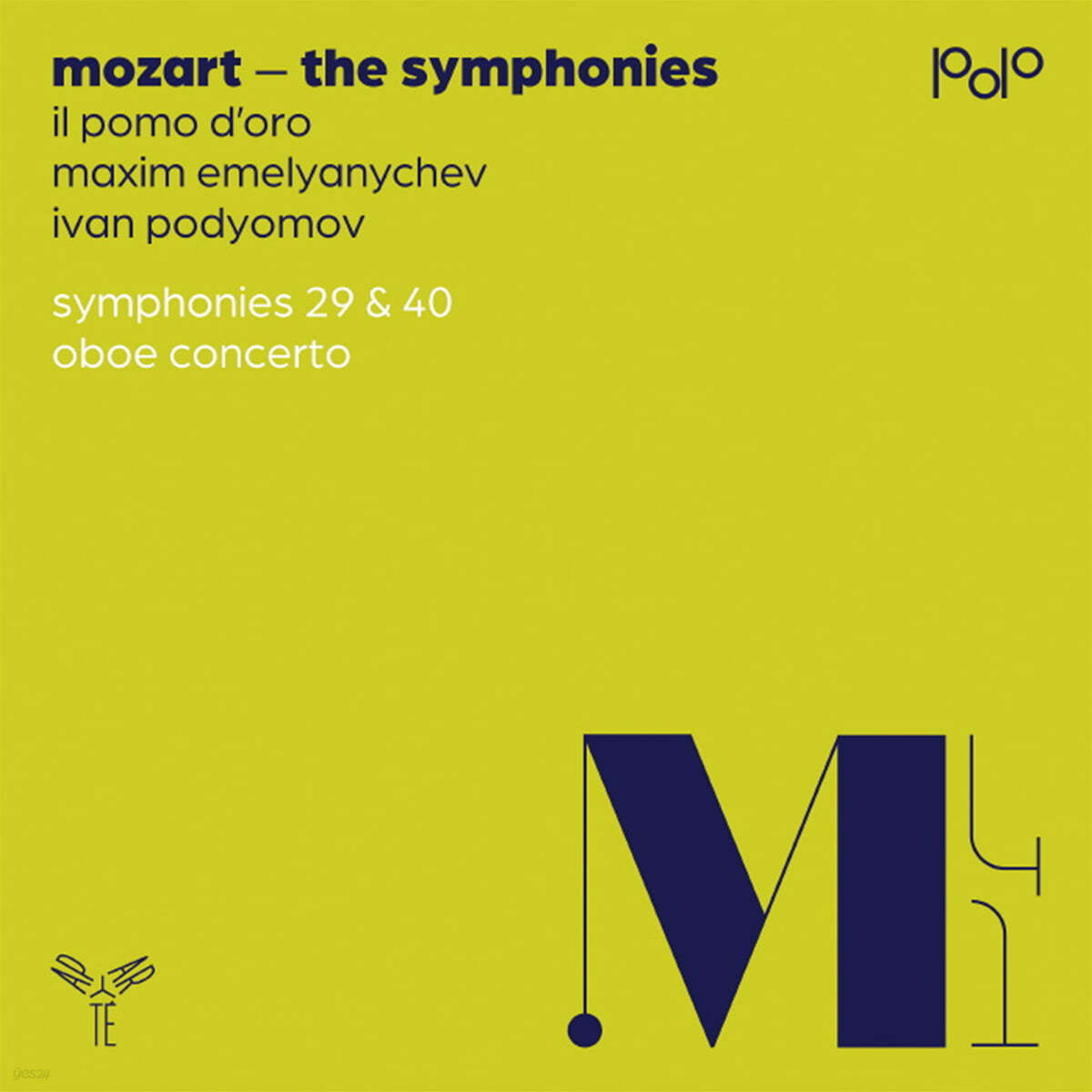 Ivan Podyomov / Maxim Emelyanychev  모차르트: 교향곡 29 & 40번, 오보에 협주곡 (Mozart: Symphony K.201 & K.550, Oboe Concerto K.314)