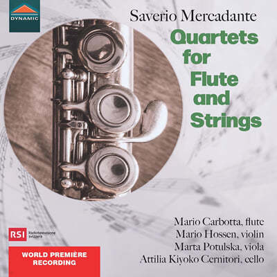 ޸ī: ÷Ʈ   ְ (Saverio Mercadante: Quartets for Flute and Strings)