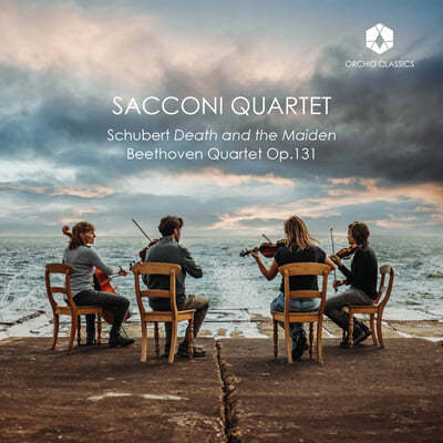 Sacconi Quartet Ʈ:  14  ҳ࡯ / 亥:  14 (Schubert: String Quartet No. 14 'Death and the Maiden' & Beethoven: String Quartet No. 14, Op. 131)