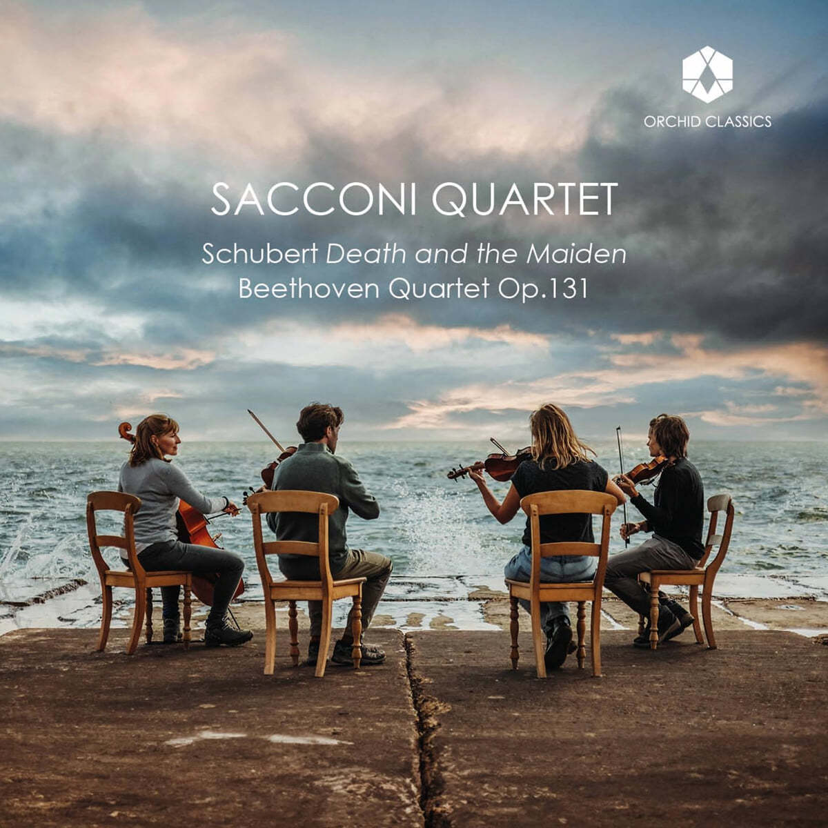 Sacconi Quartet 슈베르트: 사중주 14번 ‘죽음과 소녀’ / 베토벤: 사중주 14번 (Schubert: String Quartet No. 14 &#39;Death and the Maiden&#39; &amp; Beethoven: String Quartet No. 14, Op. 131)