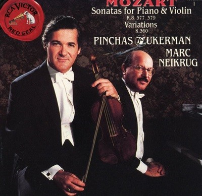 핀커스 주커만,마르크 나이크럭 - Zukerman,Neikrug - Sonatas For Piano & Violin Volume 1 [U.S발매]