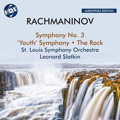 Leonard Slatkin 帶ϳ:  3,  ,  (Rachmaninov: Symphony No. 3, 'Youth' Symphony & The Rock)