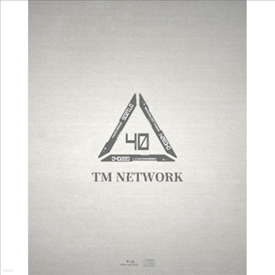 TM Network (Ƽ Ʈũ) - 40th Anniversary Box (1Blu-ray+2CD)(Blu-ray)(2024)