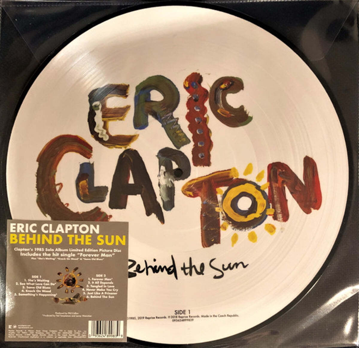 Eric Clapton (에릭 클랩튼) - Behind The Sun [픽쳐디스크 LP]