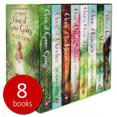 Complete Anne of Green Gables 8 Books Collection Box Set (Paperback 8권)