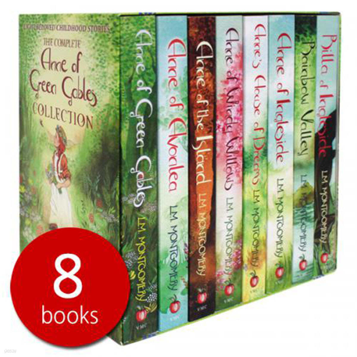 Complete Anne of Green Gables 8 Books Collection Box Set (Paperback 8권)