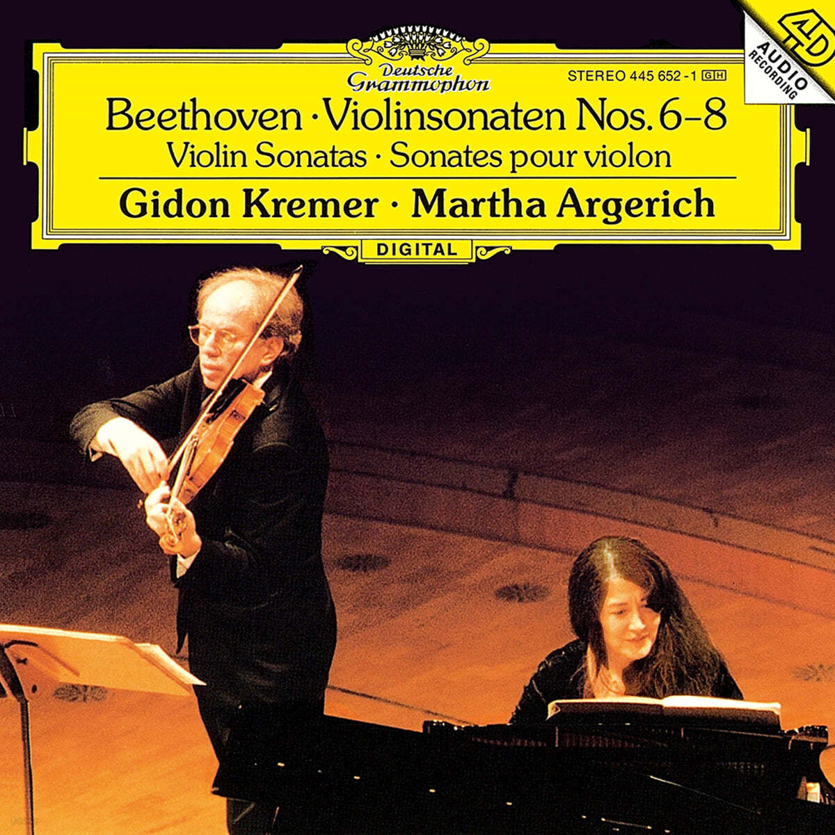 Gidon Kremer / Martha Argerich 베토벤: 바이올린 소나타 6-8번 (Beethoven: Violin Sonatas op.30 Nr.1,2,3) [2LP]