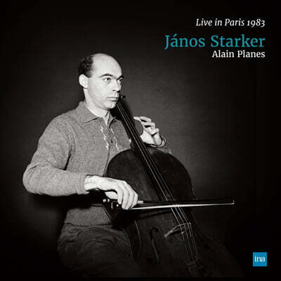 Janos Starker — Janos Starker 야노스 슈타커 1983년 파리 방송 녹음 실황 (Live In Paris 1983) 앨범 커버