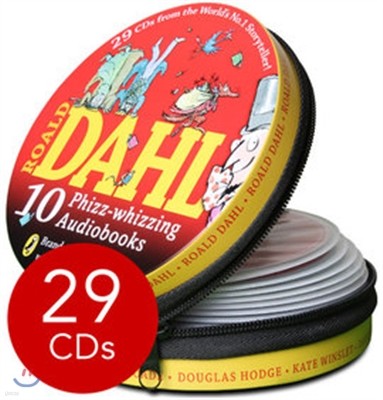 Roald Dahl: 10 Phizz-whizzing Audiobooks, 29 CD Collection
