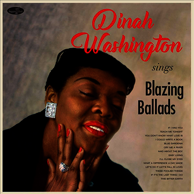 Dinah Washington — Sings Blazing Ballads 앨범 커버