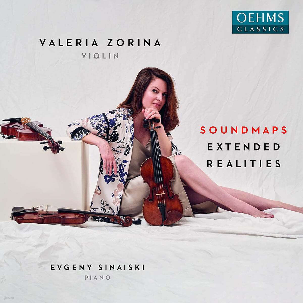 Valeria Zorina 변칙 조현에 의한 바이올린 작품집 (Soundmaps: Extended Realities) 