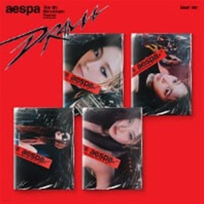 [미개봉] 에스파 (aespa) / Drama (4th Mini Album) (Giant Ver.) (4종 중 1종 랜덤 발송)