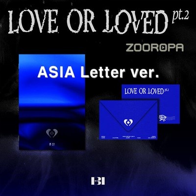 [미개봉/ASIA Letter ver] 비아이 B.I Love or Loved Part 2
