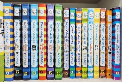 Diary of a Wimpy Kid Book 16권(1-16, Paperback/Hardcover 섞임)