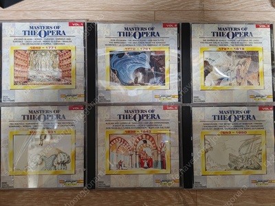 오페라 마스터들 MASTERS OF THE OPERA (VOL.1~VOL.10) -총10장 CD)-/ 희귀 본 1993/LASERLIGHT/ 