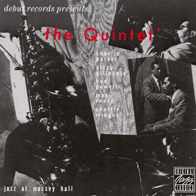 The Quintet — Jazz At Massey Hall 앨범 커버