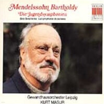 Kurt Masur / Mendelssohn : Die Jugendsymphonien (4CD Box Set//0091432BC)