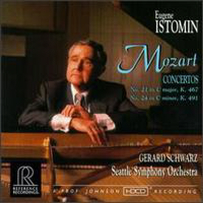 Ʈ : ǾƳ ְ 21, 24 (Mozart : Piano Concerto No.21 K.467, No.24 K.491) (HDCD)(CD) - Eugene Istomin