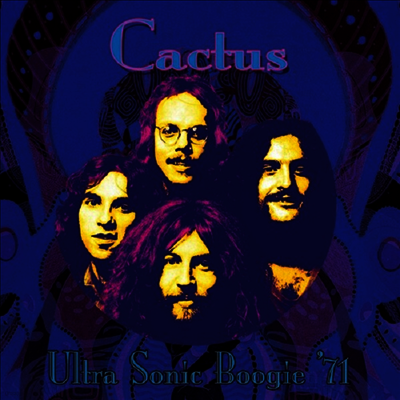 Cactus — Ultra Sonic Boogie 1971 (Poster) 앨범 커버