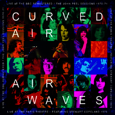 Curved Air — AirWaves - Live At The BBC Remastered / Live At The Paris Theatre 앨범 커버