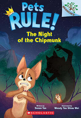 The Night of the Chipmunk: A Branches Book (Pets Rule! #6)