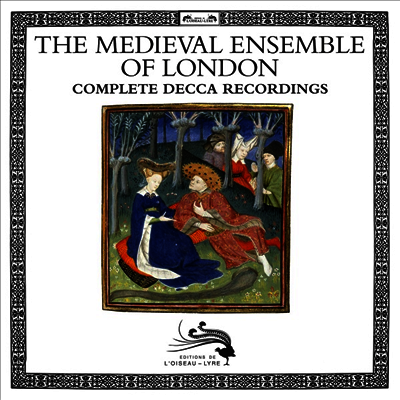 런던 중세 앙상블 데카 전집 (Medieval Ensemble of London - The Complete L'Oiseau-Lyre Recordings) (14CD Boxset) - Medieval Ensemble of London