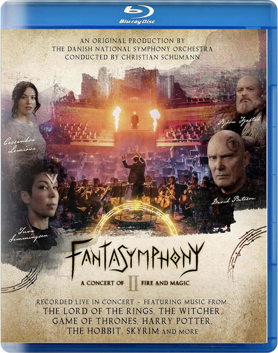 덴마크 국립 오케스트라가 연주하는 영화음악 (Fantasymphony II: A Concert Of Fire And Magic)