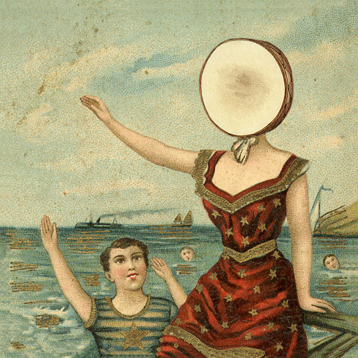 Neutral Milk Hotel (뉴트럴 밀크 호텔) - In the Aeroplane Over the Sea [LP]