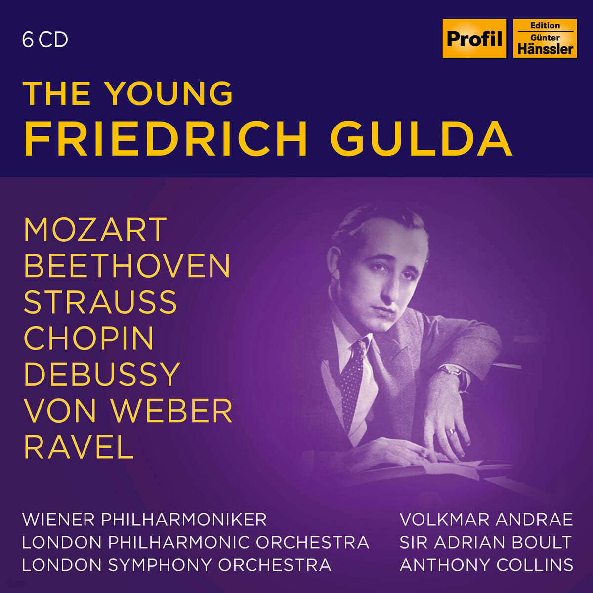 Friedrich Gulda 젊은 날의 프리드리히 굴다 (The Young Friedrich Gulda: Mozart, Beethoven, Strauss, Chopin, Debussy, von Weber & Ravel)