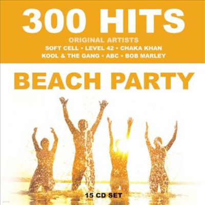 Various Artists - 300 Hits: Beach Party (15CD Boxset)