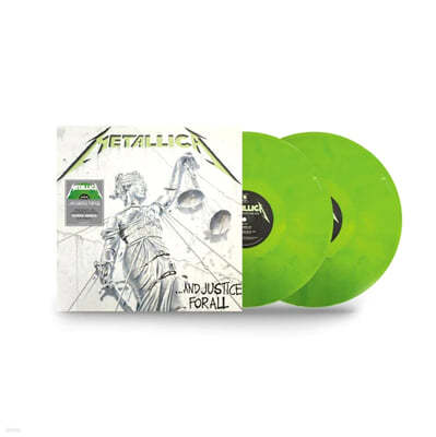 Metallica (메탈리카) - 4집 ...And Justice For All [그린 컬러 2LP]