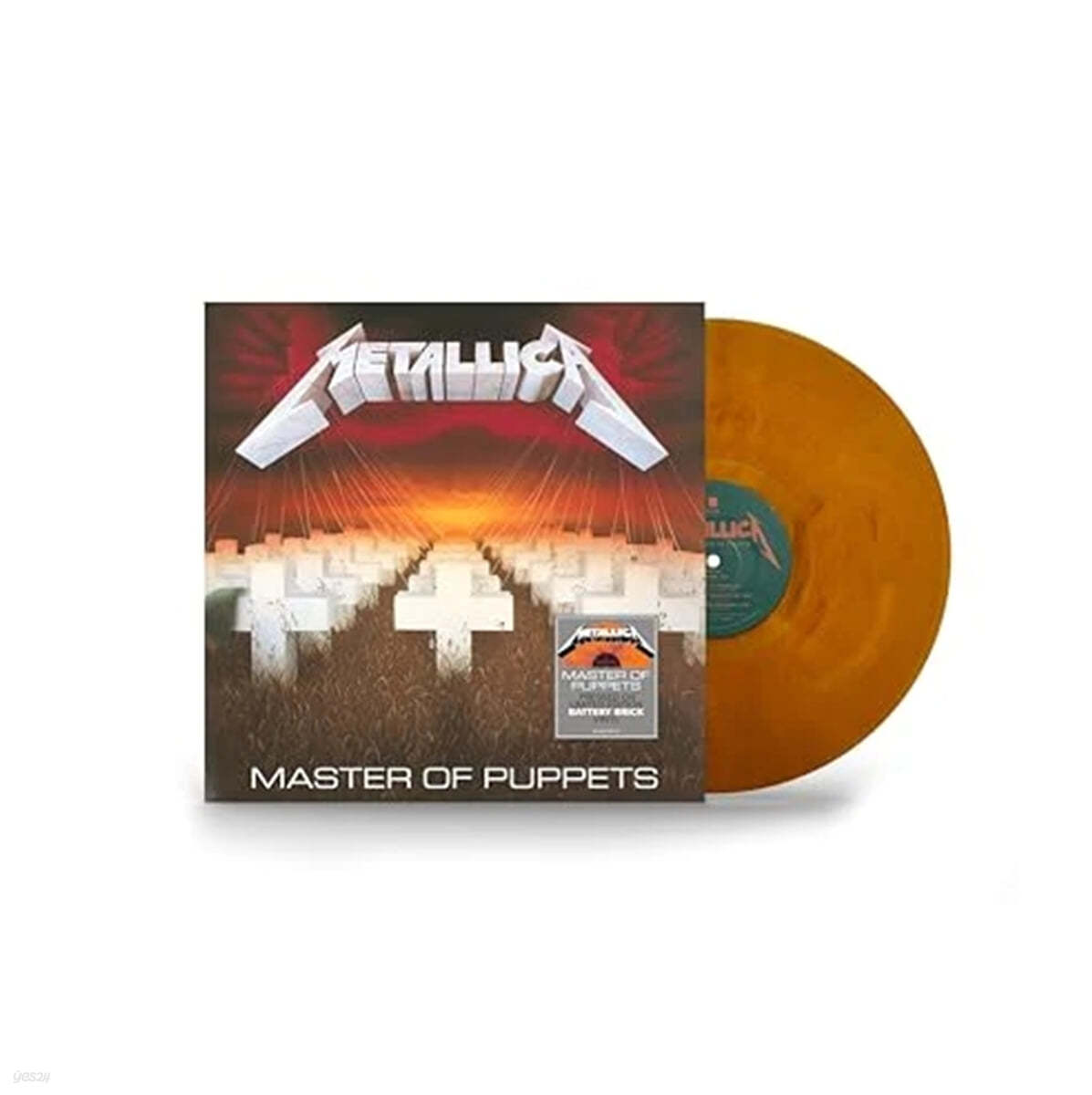 Metallica (메탈리카) - 3집 Master Of Puppets [배터리 브릭 컬러 LP]