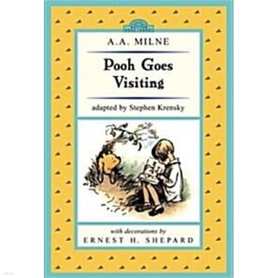 Pooh Goes Visiting (Puffin Easy-To-Read) (hardcover)