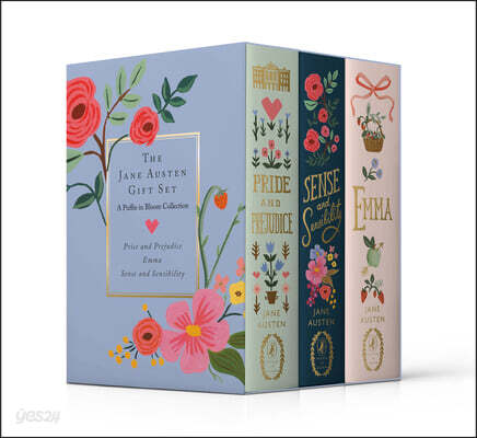 The Jane Austen Gift Set: A Puffin in Bloom 3-Book Collection: Pride and Prejudice, Emma, and Sense and Sensibility