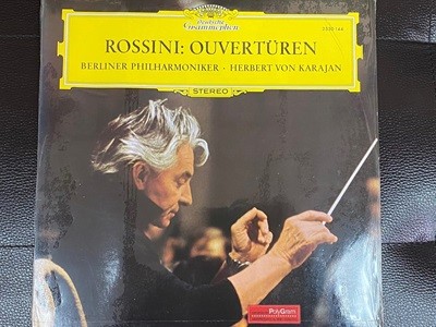[LP] 카라얀 - Karajan - Rossini Ouverturen LP [미개봉] [독일반]