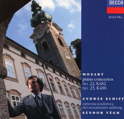 안드라스 쉬프 - Andras Schiff - Mozart Piano Concertos No.22, K.482, No.23, K.488 [독일발매]