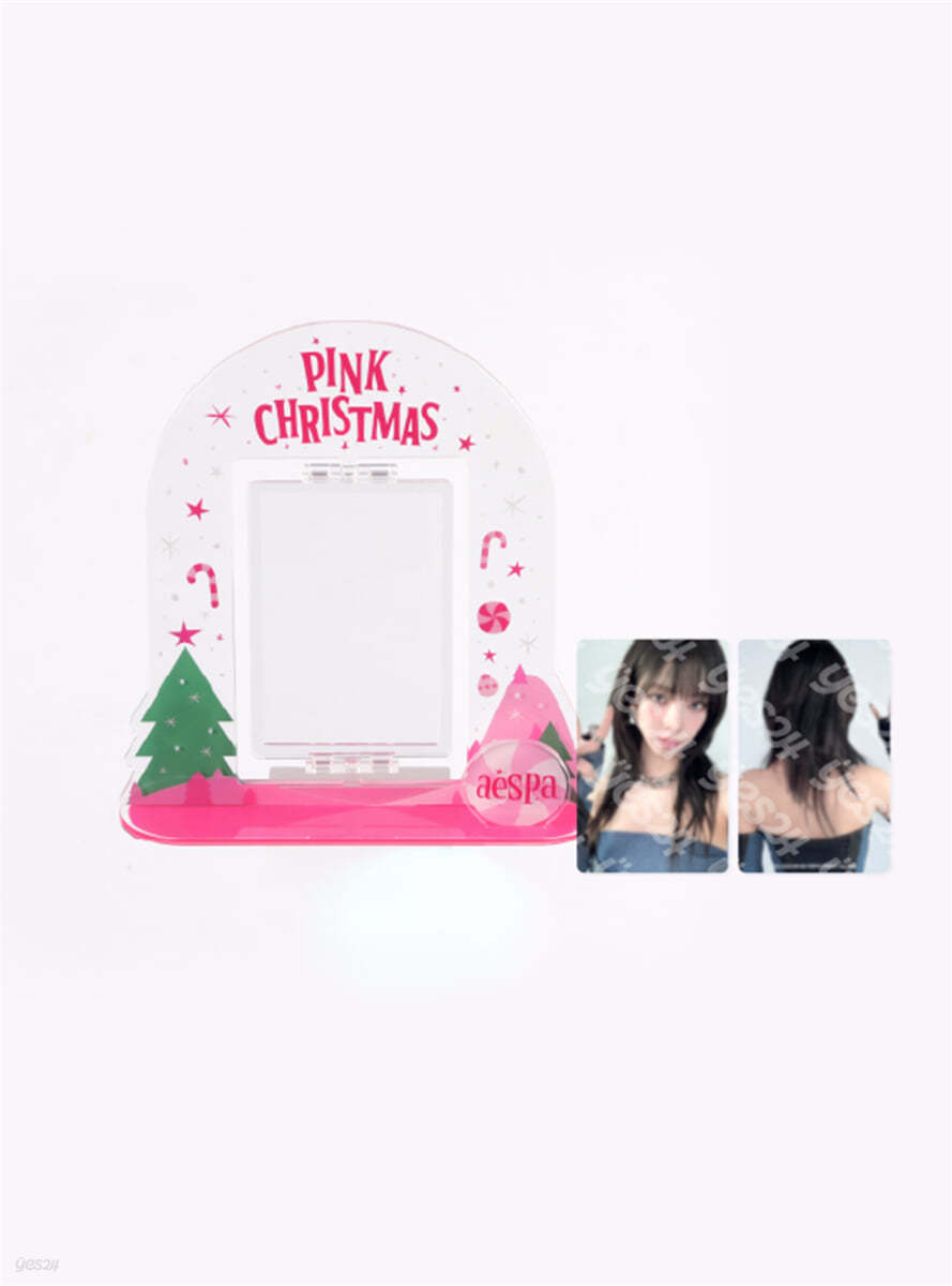 [2023 PINK CHRISTMAS] ACRYLIC TURNING STAND SET [aespa_GISELLE ver.]