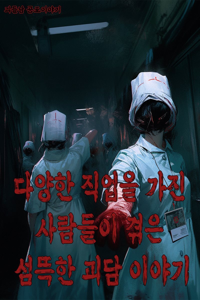 괴들남 공포 이야기 4편 - 다양한 직업을 가진 사람들의 섬뜩한 괴담 이야기