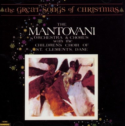 만토바니 (Mantovani And His Orchestra) 데인 성 클레멘츠 어린이 합창단  - The Great Songs Of Christmas (US발매)